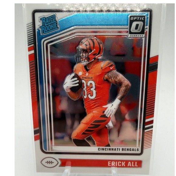 Panini Other - Erick All Rated Rookie 2024 Panini Donruss Football #233 NFL Cincinnati Bengals